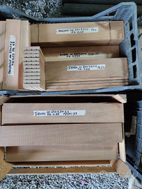 Parquet di vari tipi di legno