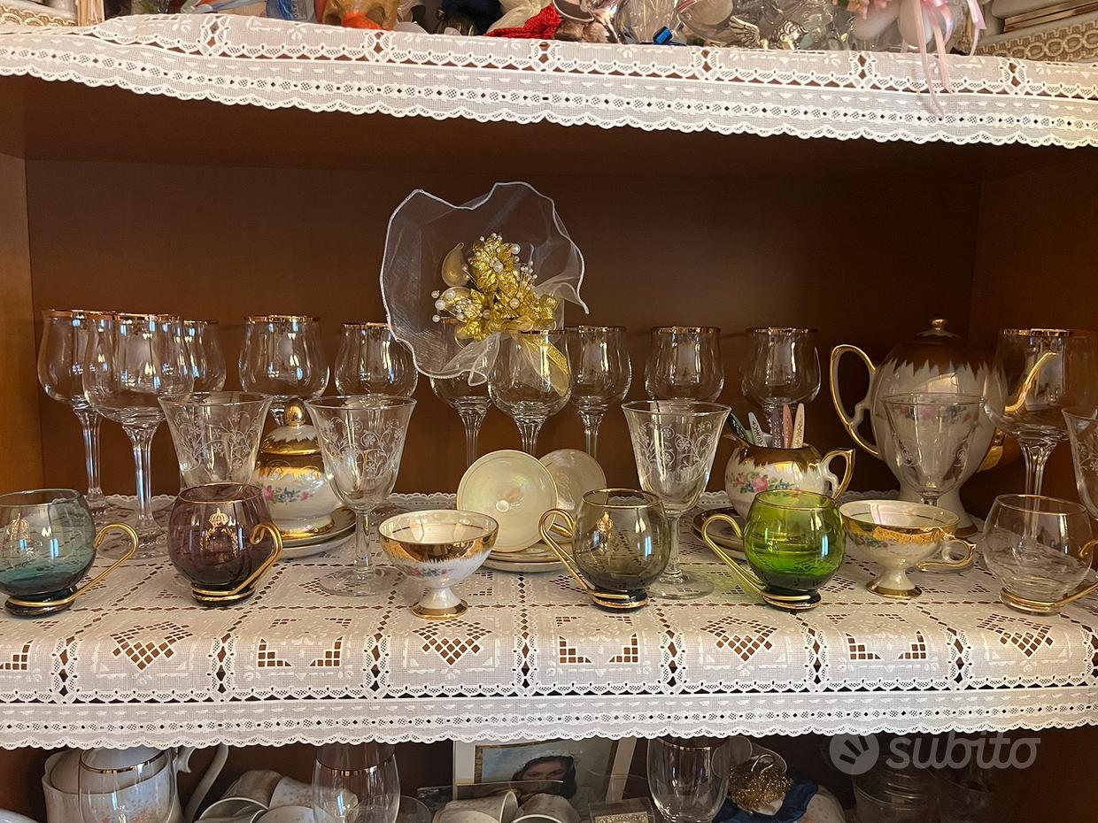 Subito - Il mercatino del tuo usato outlet - Set completo bicchieri in  cristallo acqua e vino - Arredamento e Casalinghi In vendita a Milano