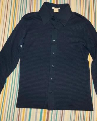 Camicia blu manica lunga Nara Camicie