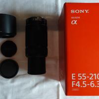 Obiettivo Sony E 55-210mm come nuovo