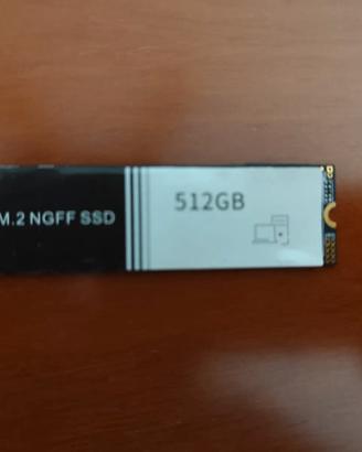 SSD M.2 SATA NGFF 512GB 2280 DISCO STATO SOLIDO