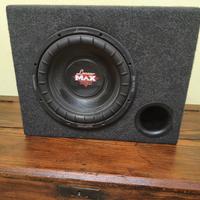 Subwoofer da 25 ..1200 Watts con anesss cassa bass