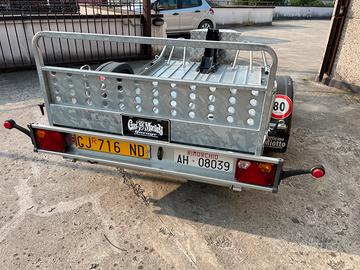 Carrello cresci per trasporto moto scooter