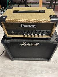 Testata e cassa per chitarra