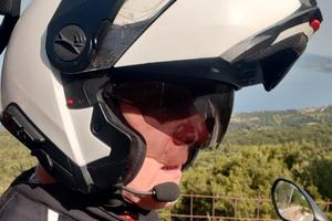 Casco mod moto come nuovo Schuberth E2 bluethooth