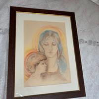 QUADRO MADONNA E GESU'