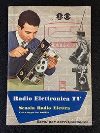 Pubblicità vintage anni '60 Scuola Radio Elettra