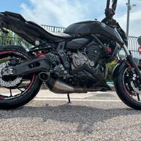 Yamaha MT 07 ABS anno 2018 depotenziata a libretto