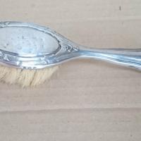 Spazzola in argento anni '40 lunghezza cm. 16