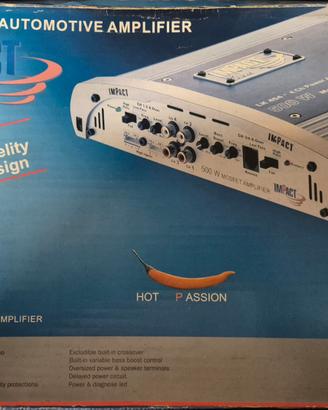 Amplificatore auto IMPACT LK 454 – 4 canali