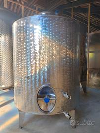 Serbatoio acciaio inox 2500 litri 