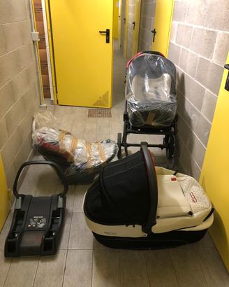 Trio Peg Perego fiat 500 + kit auto
