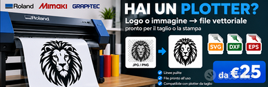 File per Plotter Roland Mimaki Graphtec – SVG DXF