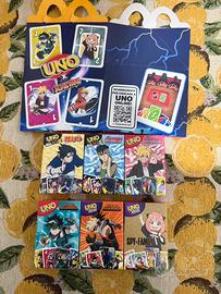 UNO X Anime McDonald's Happy Meal