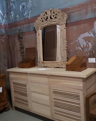 Credenza in legno massello