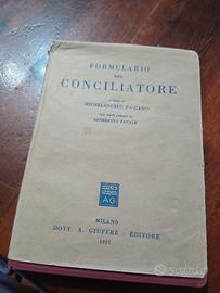 Formulario del conciliatore - testo vintage