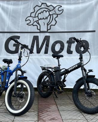 Bici Elettrica E Bike FatBike 20” Dieffe GMoto