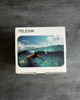 TELESIN Dome Port GoPro HERO8 Black – Nuova