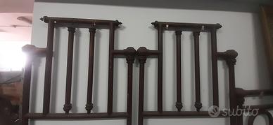 Letto matrimoniale antico 