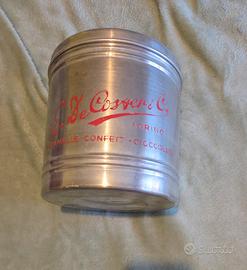 Rara Scatola Latta Vintage G. De Coster & C. To