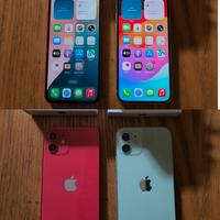2 iPhone 12 rosso e verde 256gb 128gb Apple 