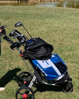 sacca golf + carrello