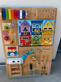 🎨 Pannello Sensoriale Montessori / Busy Board Art