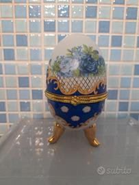 Uovo portagioie ceramica 