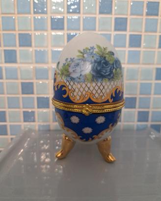 Uovo portagioie ceramica 