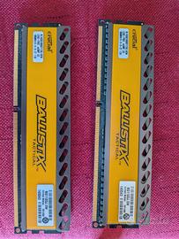 8GB (4x2) RAM DDR 3 Crucial