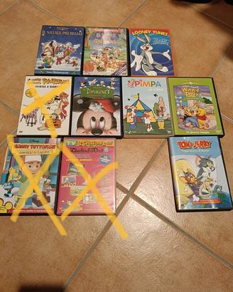 dvd cartoni animati diversi
