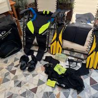 Equipaggiamento sub uomo
