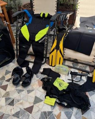 Equipaggiamento sub uomo