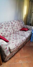divano letto vintage da ristrutturare 