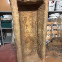 Vasca vetro resina per giardino