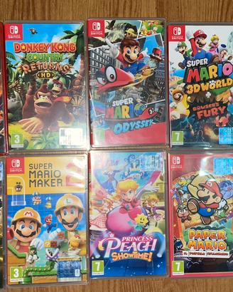 Giochi vari Nintendo Switch 1 e 2