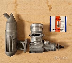 Motore Super Tigre S45 + candela FOX R/C nuova