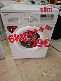Lavatrice Lg 6kg slim classe Apiupiupiu 1000giri