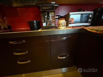 Cucina con penisola