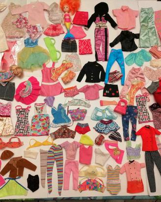 mega lotto abiti barbie e bambole