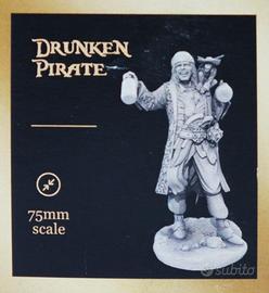 Drunken Pirate 9th gate miniatures 75mm Pirata Per