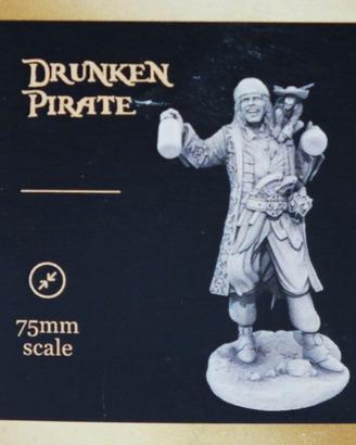Drunken Pirate 9th gate miniatures 75mm Pirata Per