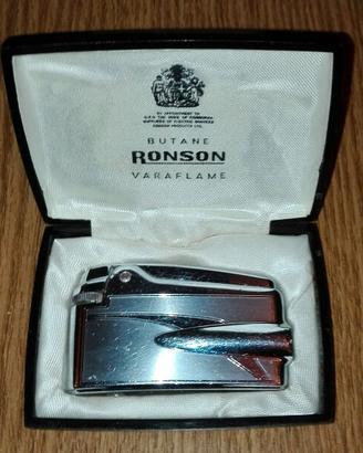 Accendino RONSON VARAFLAME BUTANE con Scatola