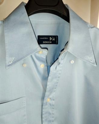 Camicia Uomo Azzurra Sartoriale