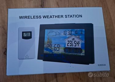 Stazione meteo wireless nuova mai usata