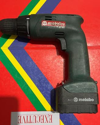 🔧 TRAPANO AVVITATORE A BATTERIA METABO BS 9.6