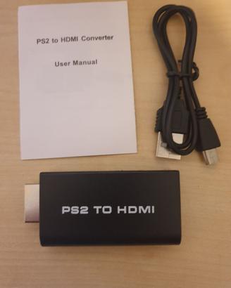Adattatore HDMI per PlayStation 2 con uscita audio