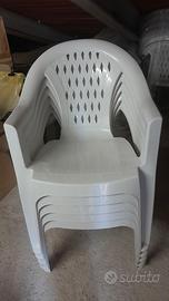 sedie in plastica