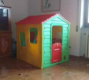 casetta di plalstica giardino