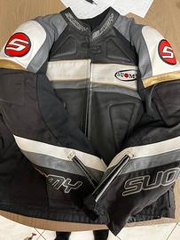 Giacca da moto in pelle